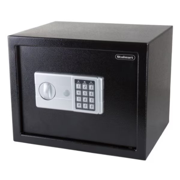 Security Safe, 29.5 lb, Digital Keypad Lock, Fleming Supply, Mfr#: 389665ZBX